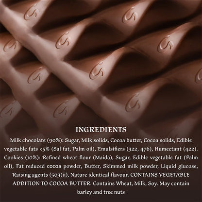 Galaxy Cookie Crumble Milk Chocolate Bar 96g – Imported From UK, Valentine Special