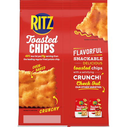 Ritz Toasted Chips Cheddar – 40% Less Fat, Oven Baked, 229g