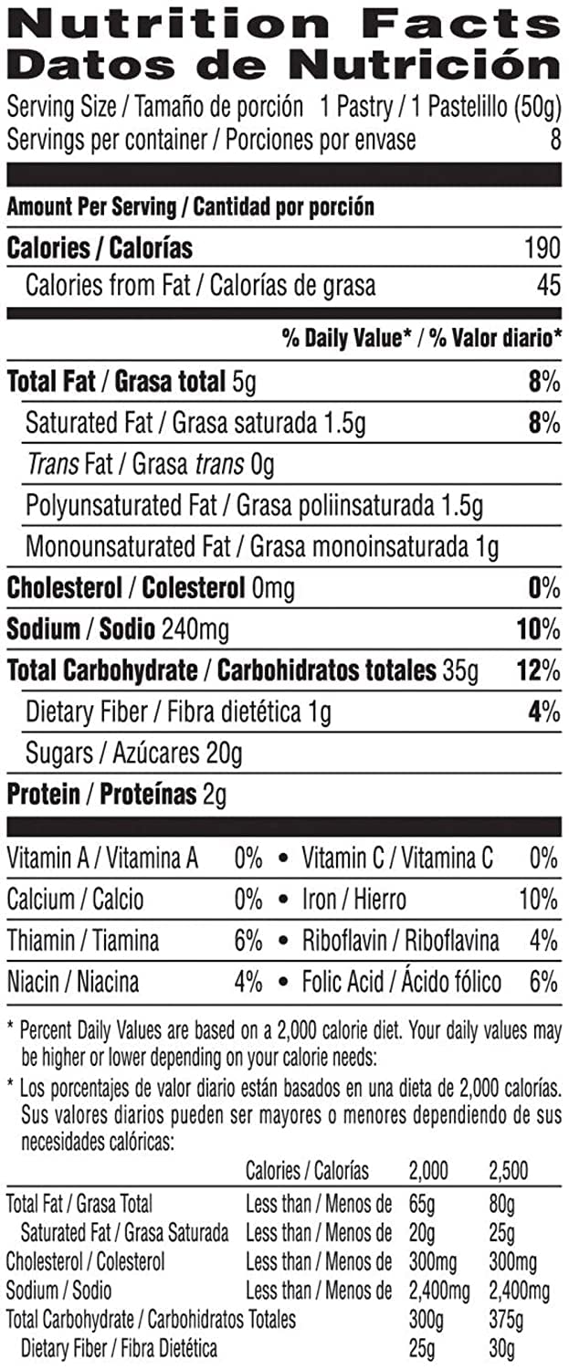 Pop-Tarts Frosted Cookies & Creme – 400g | Imported