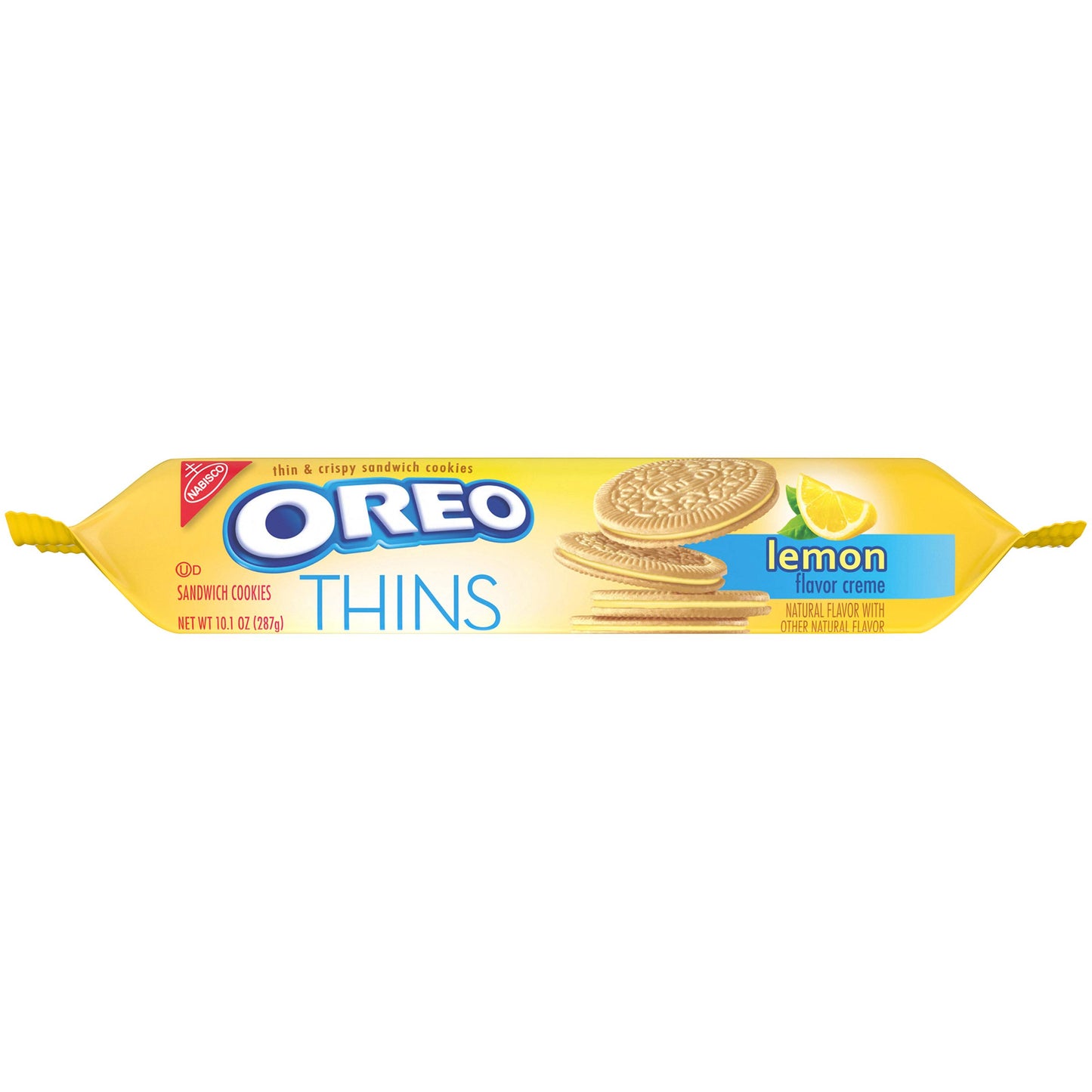 OREO Thins Lemon Creme Sandwich Cookies – Imported | 287g