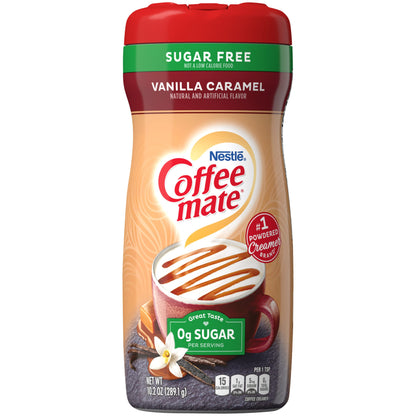 Nestle Coffee Mate Sugar-Free Vanilla Caramel – 289g | Imported