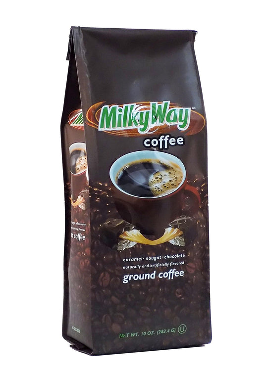 Milky Way Flavored Medium Roast Caramel Nougat Chocolate Coffee – 283.4g | Imported