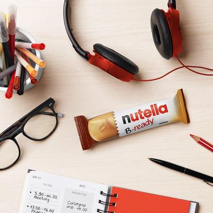 Nutella B-Ready Wafer – 6 x 22g | Imported Crispy Treat