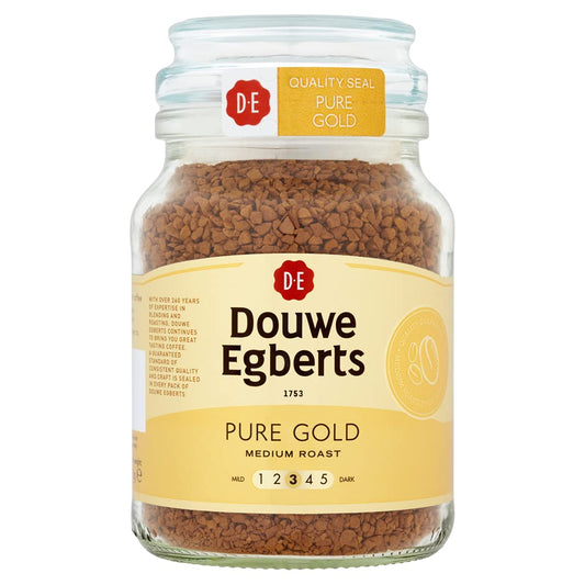 Douwe Egberts Pure Gold Instant Coffee 95g – Imported Ground