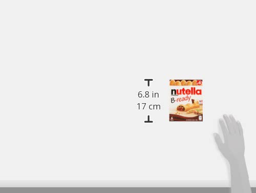 Nutella B-Ready Wafer – 6 x 22g | Imported Crispy Treat