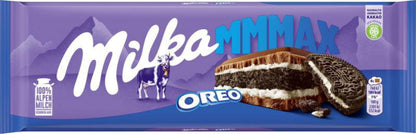 Milka Oreo Milk Chocolate Bar 300g – Imported by Mondelez