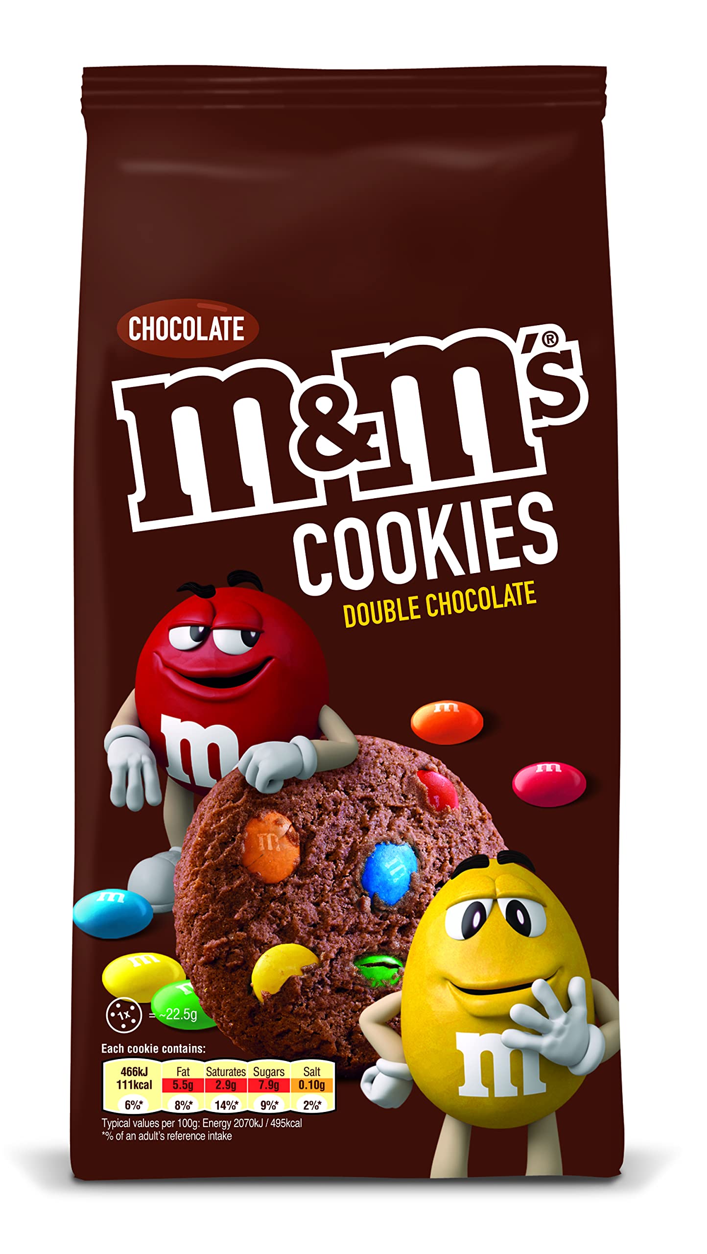 M&M Mars Double Chocolate Cookies – 180g | Imported Treat