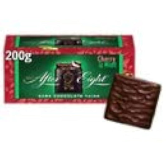 Nestle After Eight Cherry & Mint Dark Chocolate Thins 200g (Limited Edition, Imported)