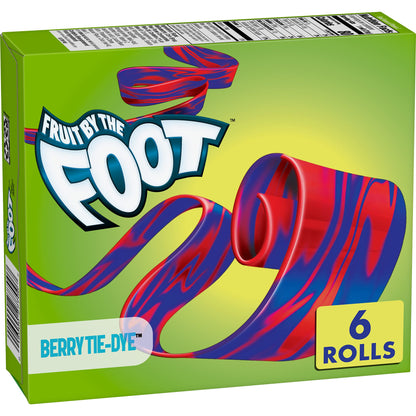 Betty Crocker Fruit by The Foot Berry Tie Dye Snack – 128g | Imported