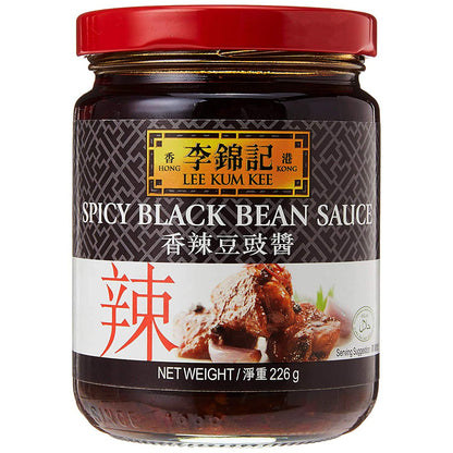 Lee Kum Kee Spicy Black Bean Sauce 226g – Authentic Imported Flavor