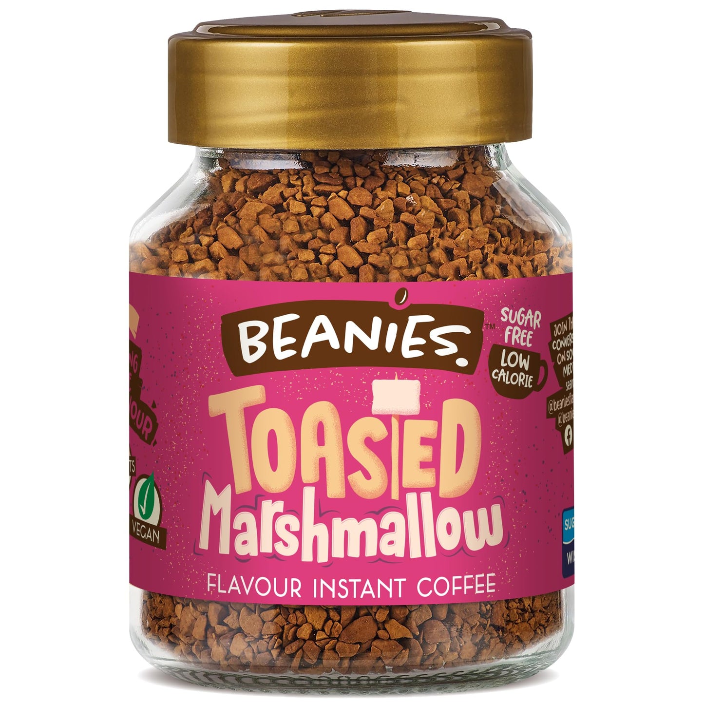 Beanies Toasted Marshmallow Coffee | Sugar-Free 50 g