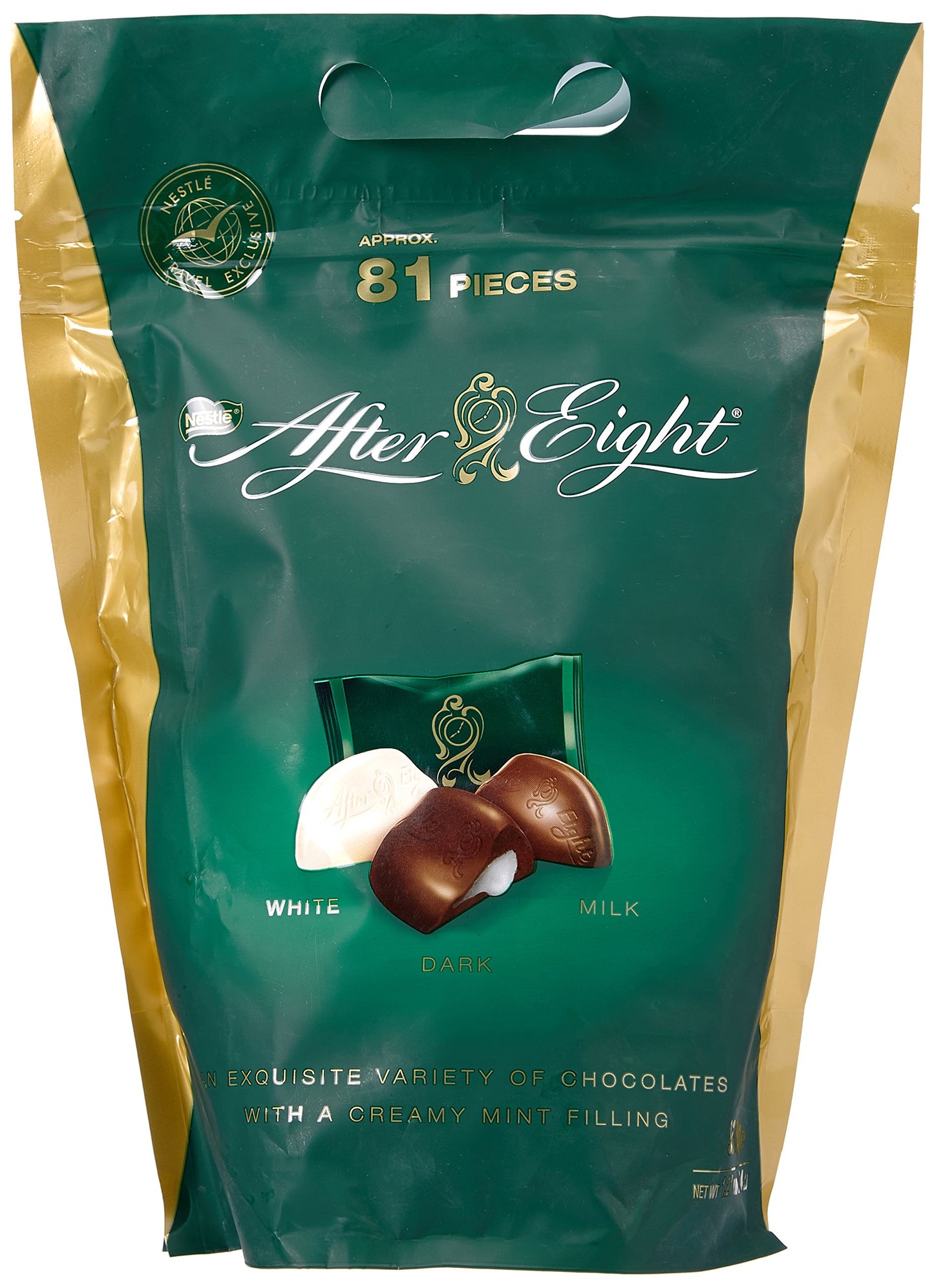 Nestle After Eight Variety Sharing Bag -81 pieces 550g – Imported Mint Chocolates