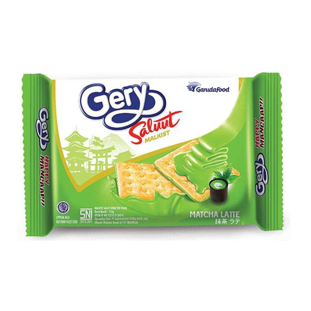 Gery Matcha Latte Cookies – 100g | Imported Cracker Delight