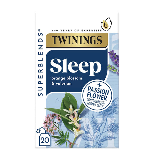 Twinings Sleep Passionflower Herbal Infusion Tea – 20 Bags | Imported from UK