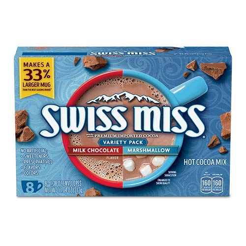 Swiss Miss Milk Chocolate Marshmallow Hot Cocoa Mix – 313g | imported