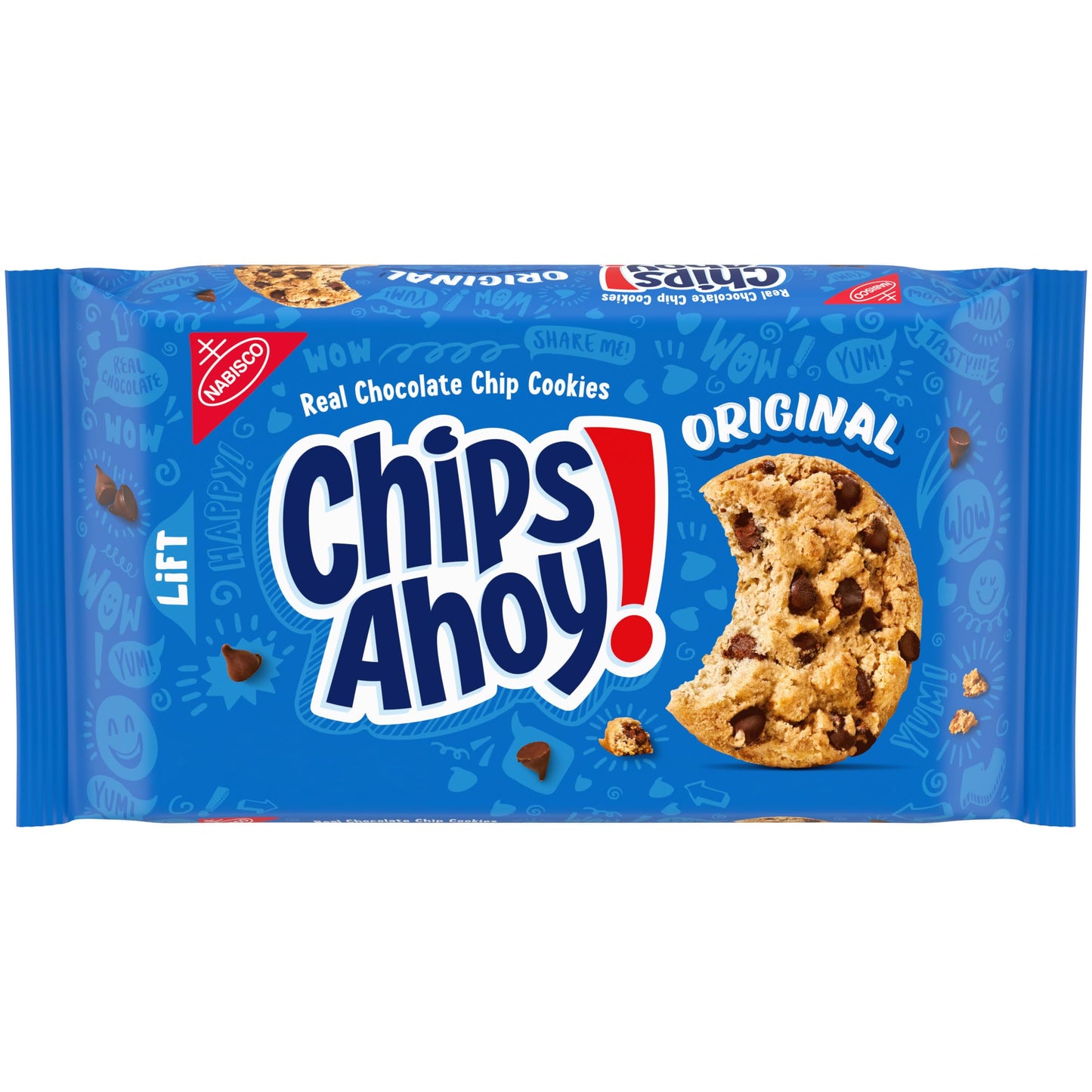 Chips Ahoy! Original Real Chocolate Chip Cookies 368g (Made in USA, No-breakage Packing)