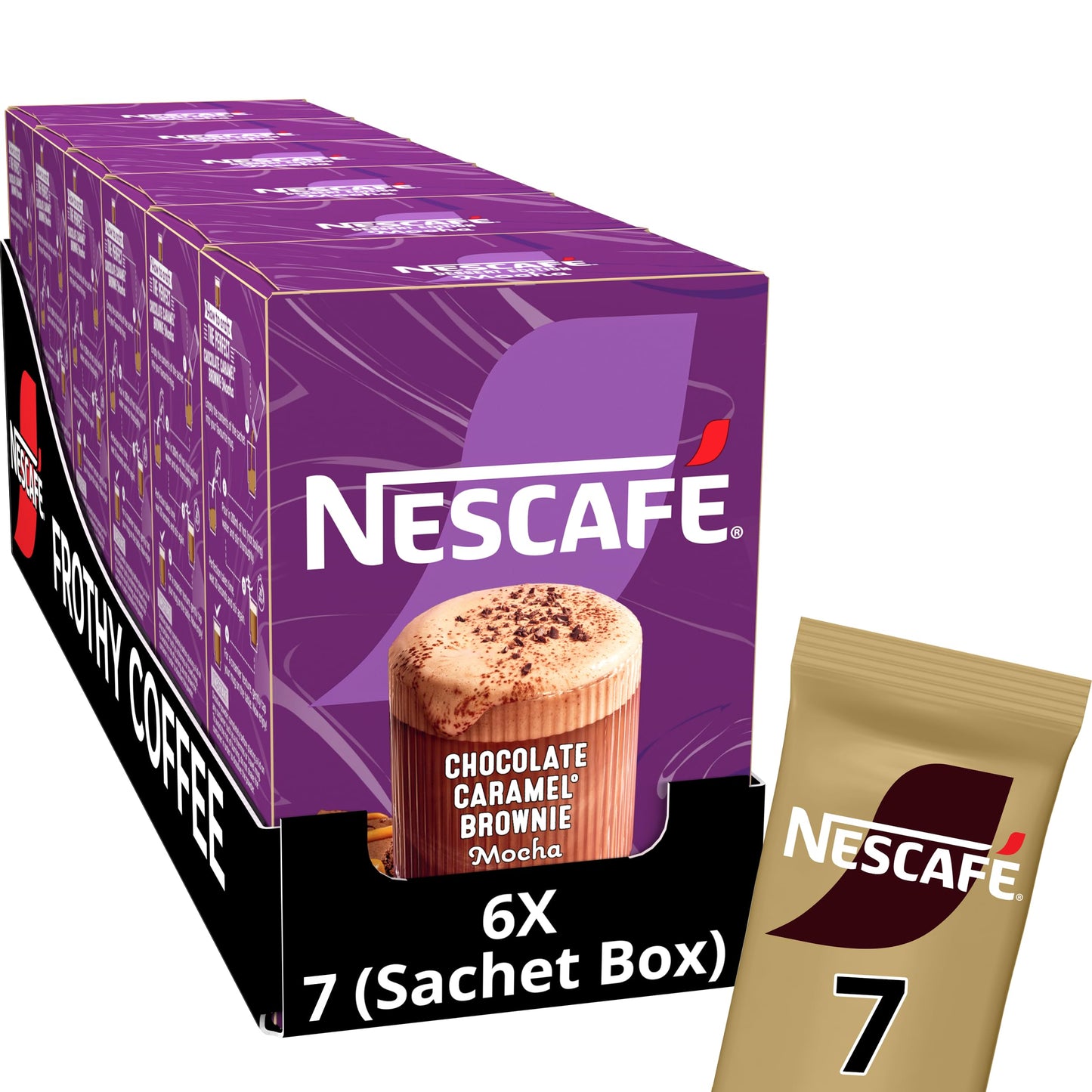 Nescafe Chocolate Caramel Brownie Mocha – Imported Instant Coffee