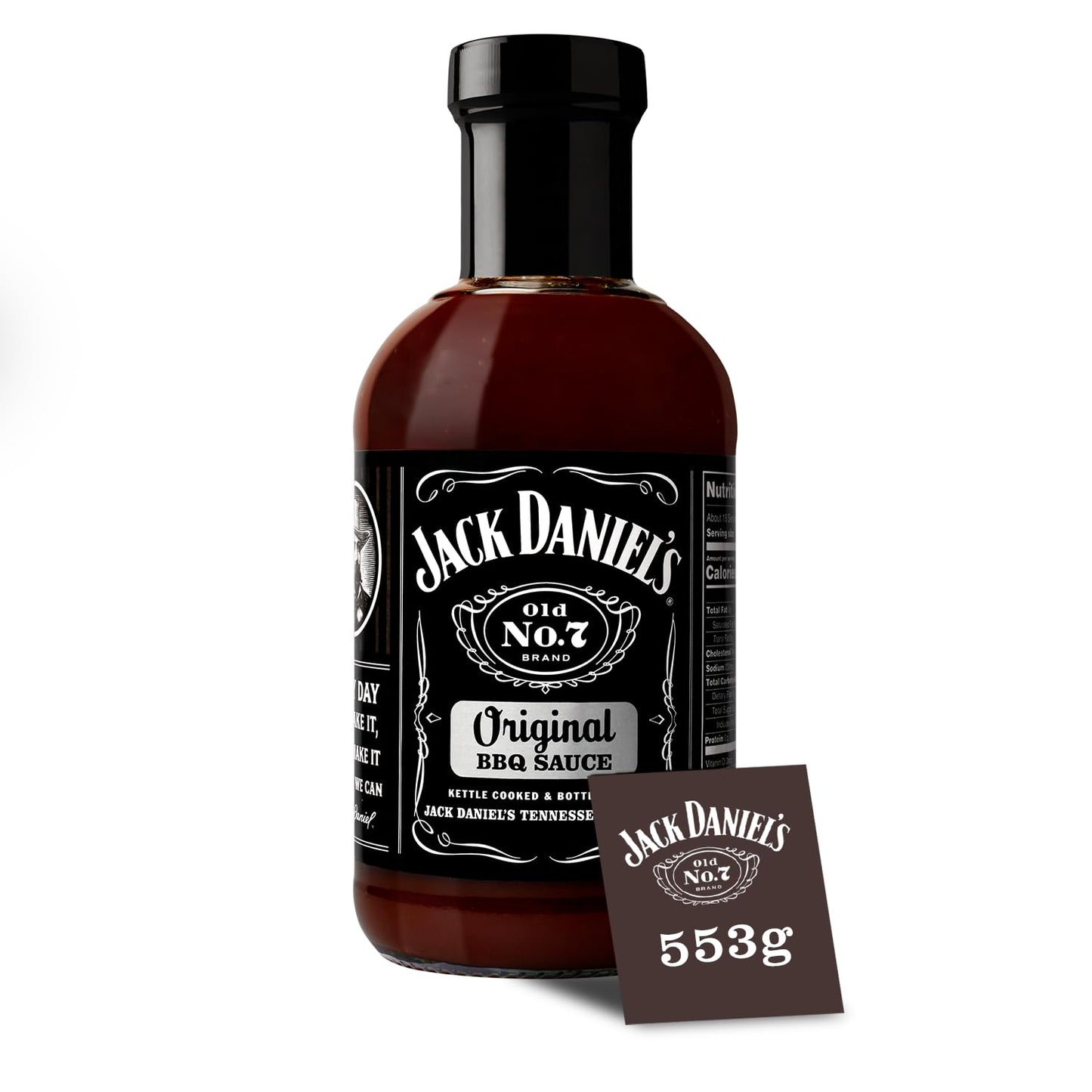 Jack Daniel's Original BBQ Sauce – 553g | Gluten-Free & Imported