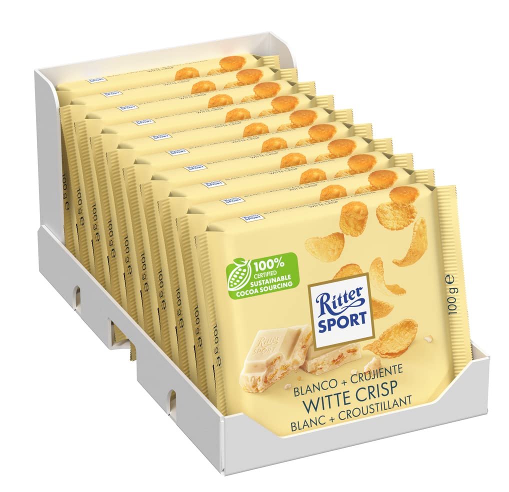 Ritter Sport Witte Crisp White Chocolate – Imported Delight