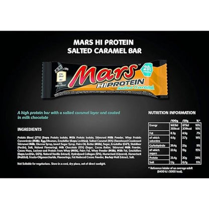 Mars Hi-Protein Bar Salted Caramel – 59g | Imported Snack