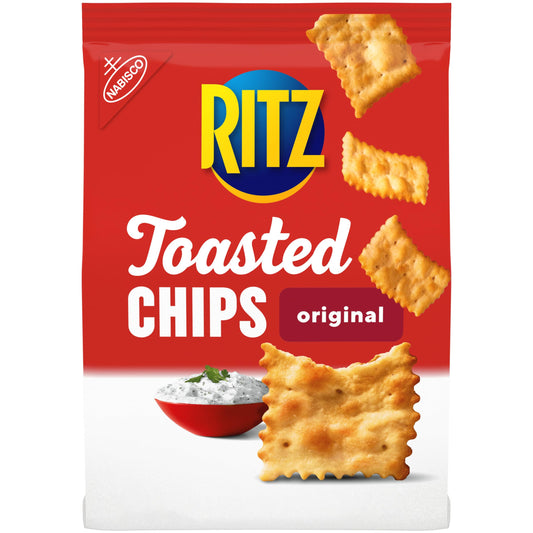 Ritz Toasted Chips Original – 55% Less Fat, 229g | Imported
