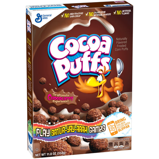 General Mills Cocoa Puffs Cereal – 334g | Imported Chocolate Breakfast