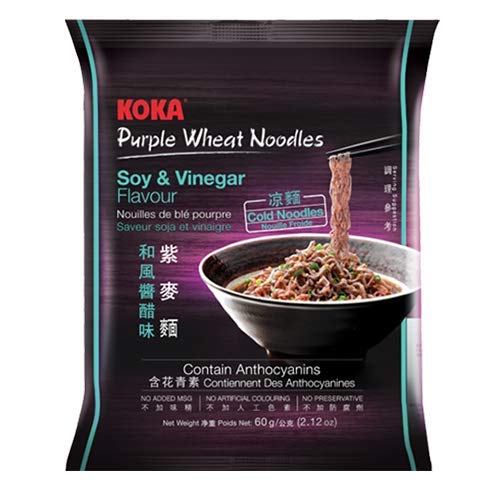 Koka Purple Multigrain baked Noodles Soy & Vinegar – 60g (HALAL | Imported)