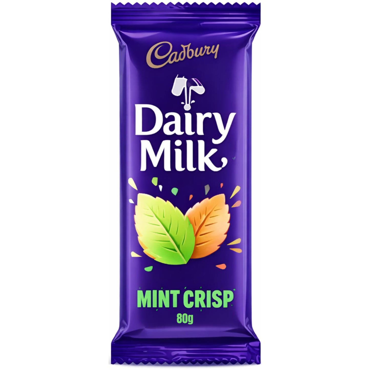 Cadbury Dairy Milk Mint Crisp Chocolate Bar 80g (Imported)