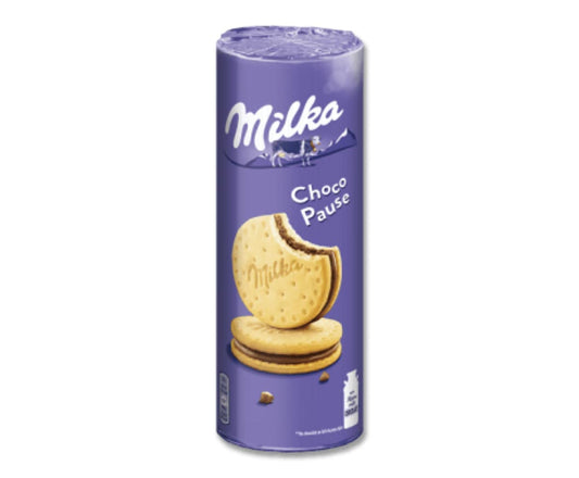 Milka Chococreme Biscuits Pouch – 260g | Imported Chocolate Cookies