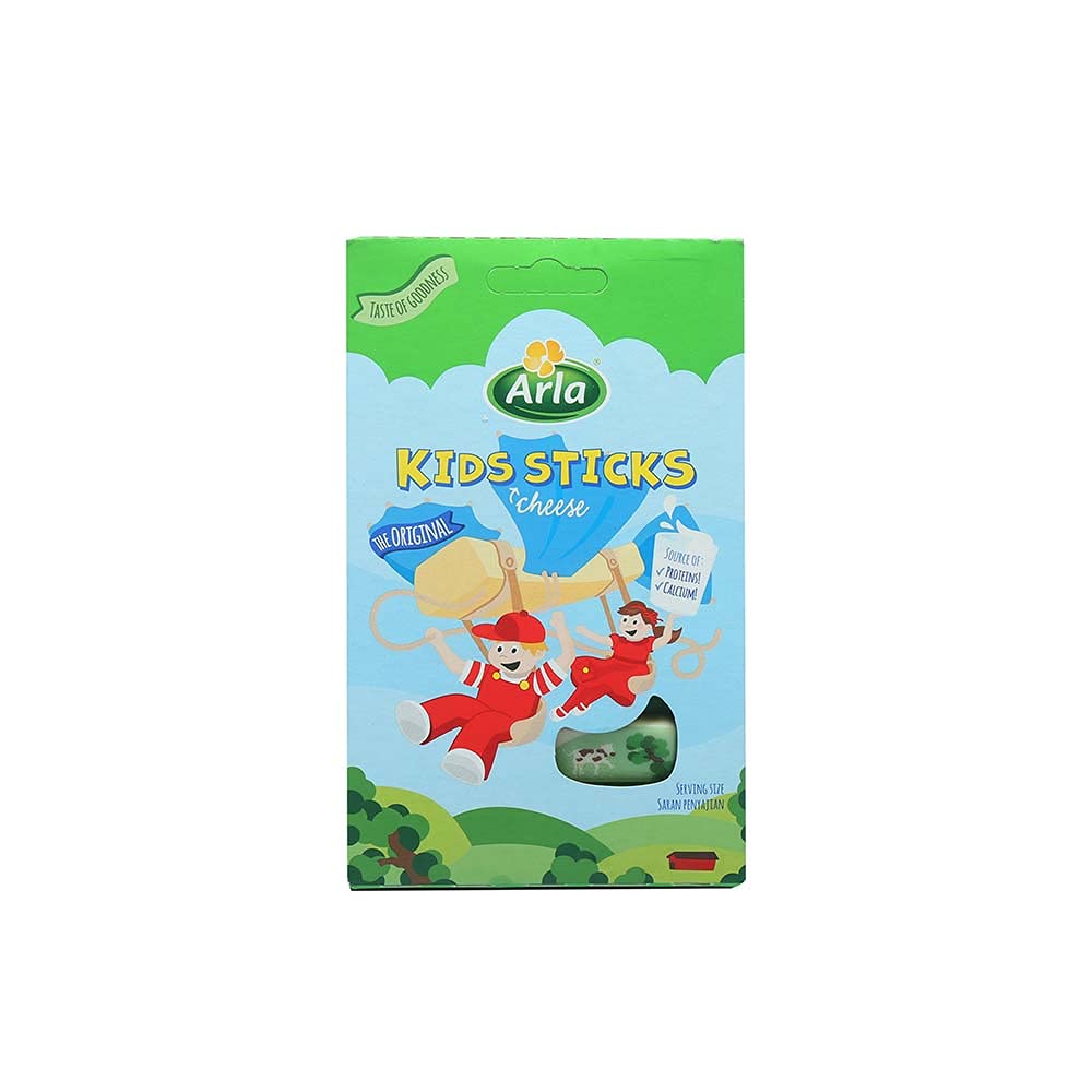 Arla Kids Sticks Cheese (108g) | Fun & Nutritious Cheese Snack (Imported from Denmark)