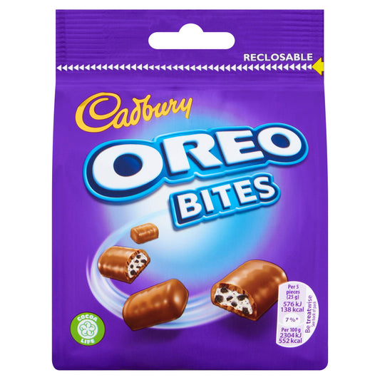Cadbury Oreo Bites – 95g | Creamy Chocolate Delight | Imported