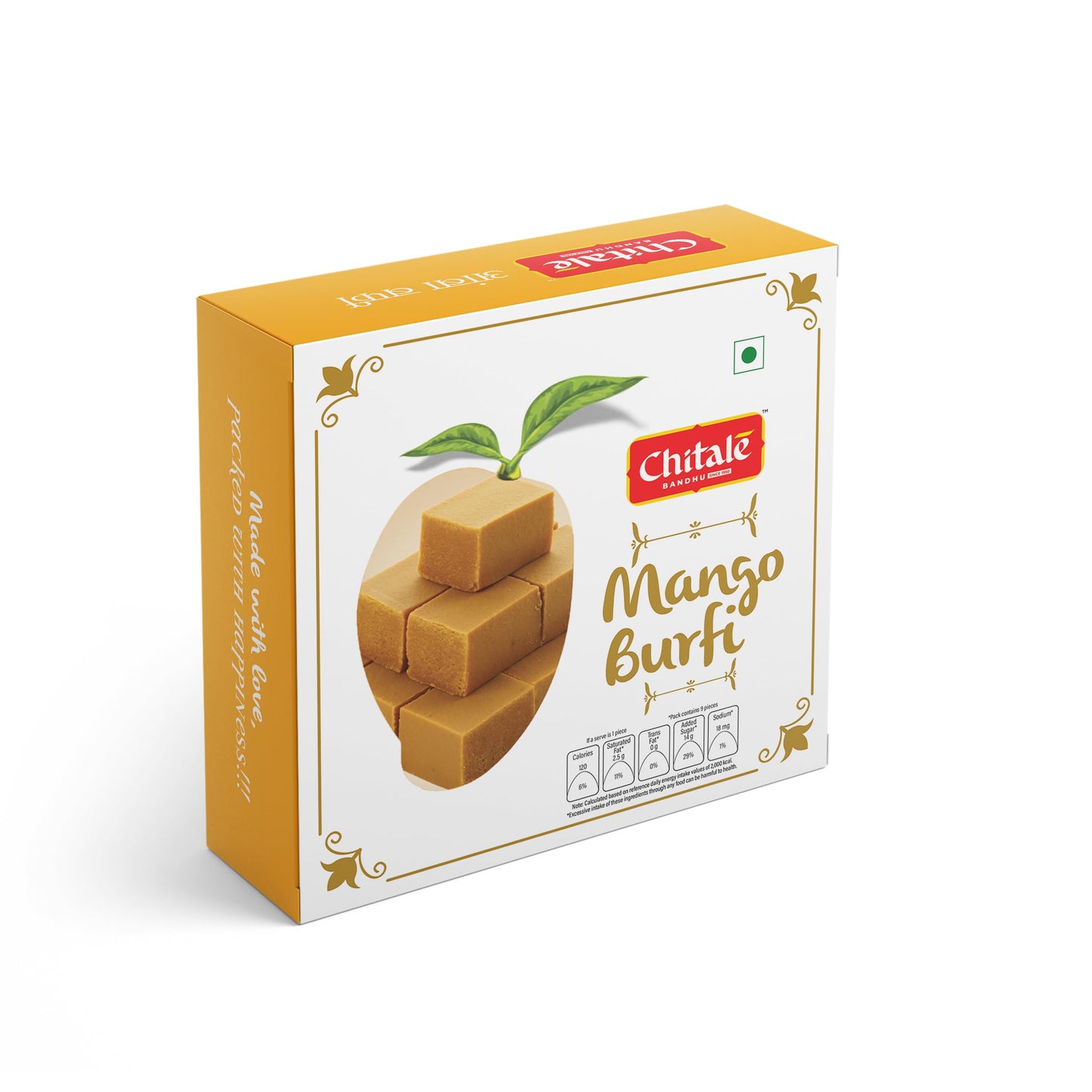 Chitale Bandhu Mango Barfi - Authentic Indian Sweet