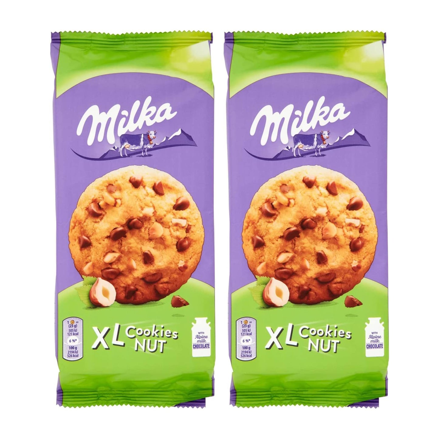 Milka XL Choco Hazelnut Cookies 184g – Swiss Imported Gift Treat