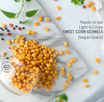 Super Munchies Tandoori Corn Snack – Vegan, Gluten-Free, Low Fat, Zero MSG