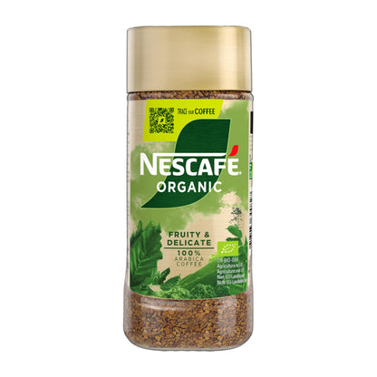Nescafe Gold Organic Roast & Ground Coffee (100g Glass) Premium Blend- Imported