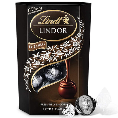 Lindt Lindor Extra Dark Truffles 60% Cocoa – 200g | Imported
