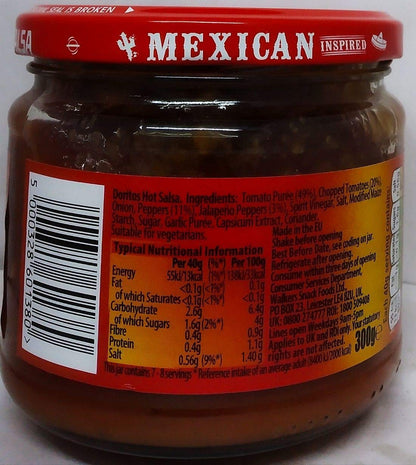Doritos Hot Salsa Dip – 300g | Imported Spicy Flavor