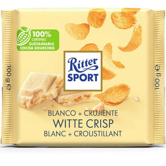 Ritter Sport Witte Crisp White Chocolate – Imported Delight