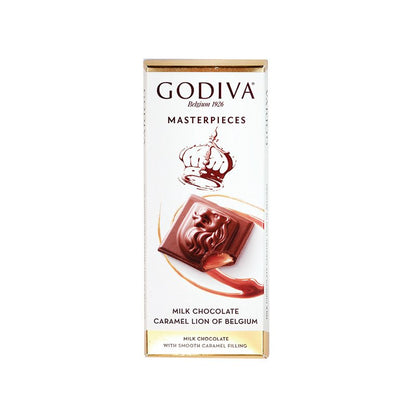 Godiva Masterpiece Caramel Milk Chocolate – 86g | Imported