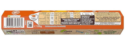 Nestle Smarties Orange Roll – Milk Chocolate Sweets, 120g (UK)
