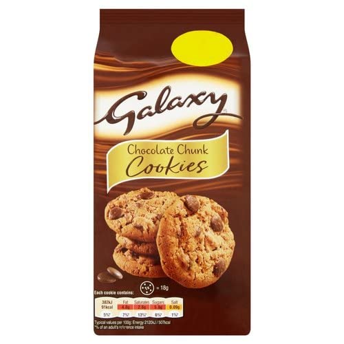 Galaxy Chocolate Chunk Cookies – 180g | Imported Indulgence