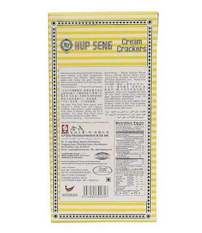 Hup Seng Classic Cream Crackers (Biskut Cap Ping Pong) 400g - Imported