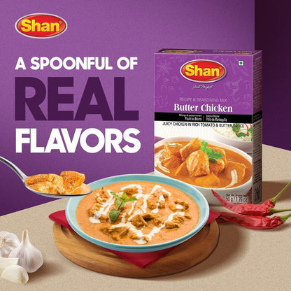 Shan Butter Chicken Masala, Imported 50g