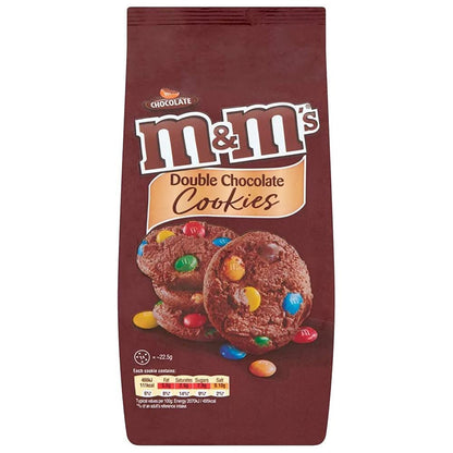 M&M Mars Double Chocolate Cookies – 180g | Imported Treat