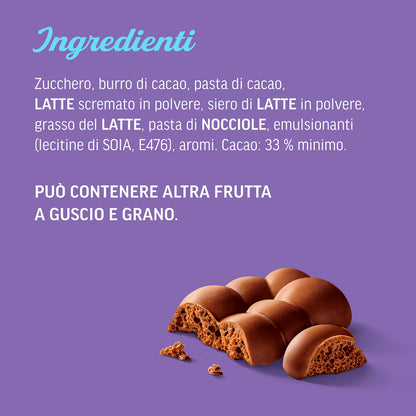Milka Bubbly Alpine Milk Chocolate Bar – 90g | Imported Treat