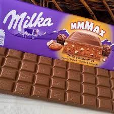 Milka Alpine Milk Chocolate with Truffle & Almonds – 300g (Imported)