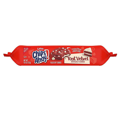 Chips Ahoy! Red Velvet Filled Soft Cookies - 368g | Imported | Breakage-Proof pack