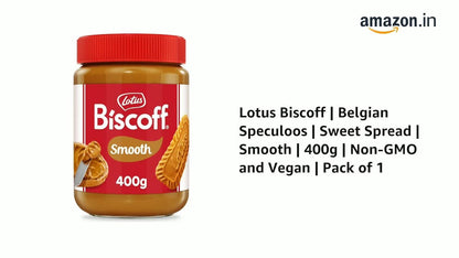 Lotus Biscoff Spread – 400g | Imported Smooth Caramel Bliss