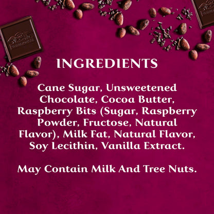 Ghirardelli Intense Dark Raspberry Chocolate – 100g | Imported