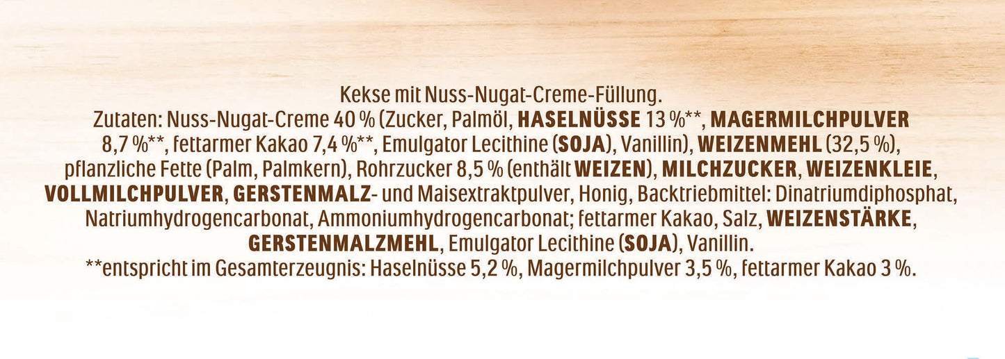 Nutella Ferrero Biscuits – 304g | Chocolate-Filled | Imported